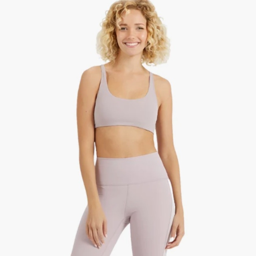 Vuori Yosemite Possible Size S Small Sports Bra Taupe Color